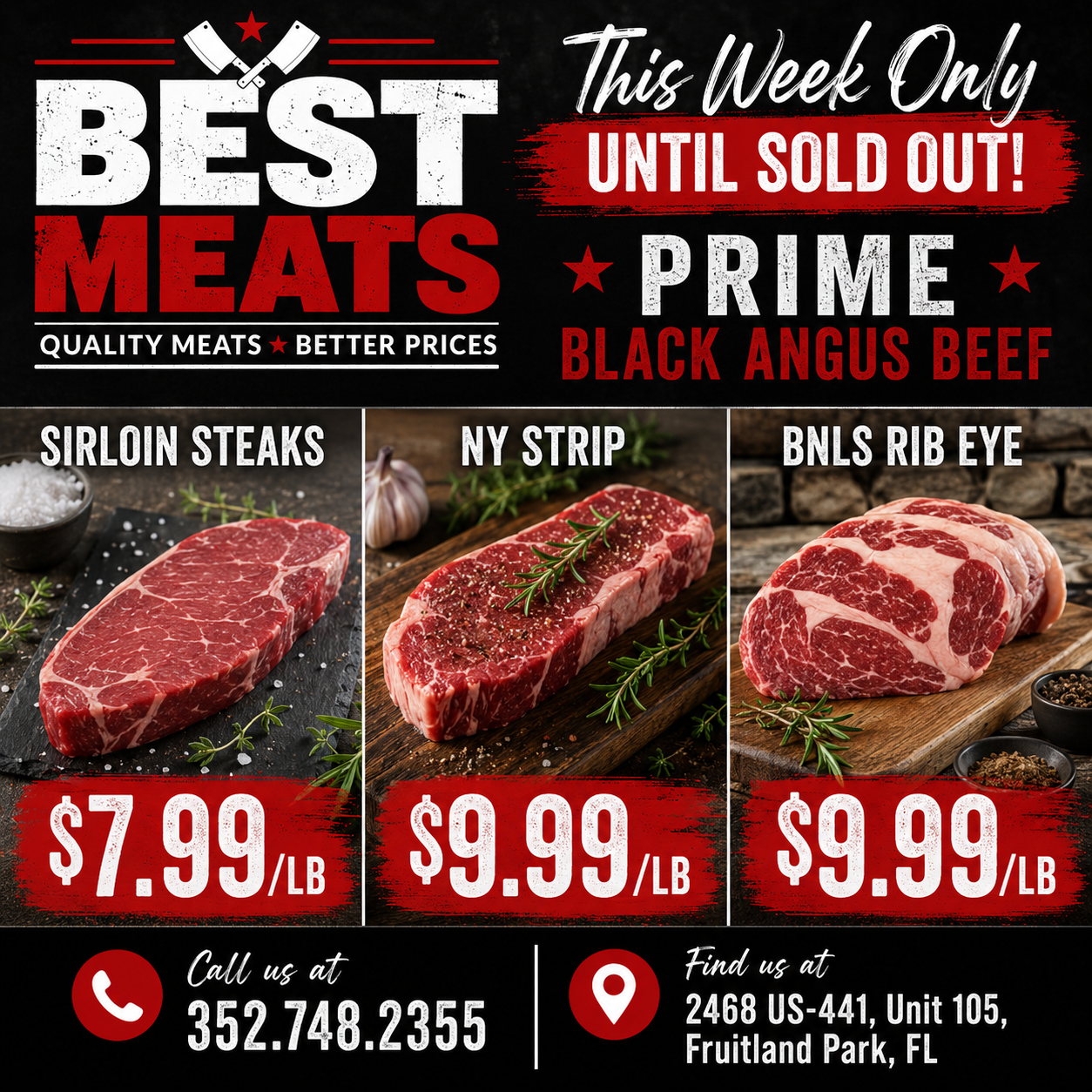 Steaks